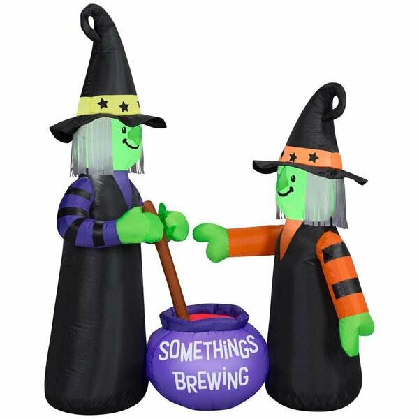 Gemmy INFLATBL WITCHES BREWING 550331